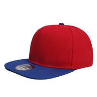 Casquette Streetwear Unisexe Personnalisée Broderie Visière Plate Toile Six Panneaux Snapback Couleur d'Équipe Réglable Taille Unique Vente en Gros