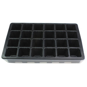 Plateau de pépinière 24 cellules pour plantes de jardin Mini Design Plateaux pour pots de fleurs Germination Starter Chou Pot Grow Box - Product Image 3