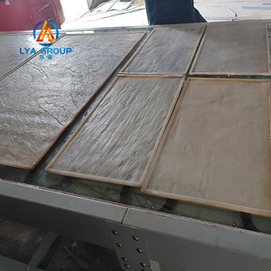 Cetakan ubin fleksibel batu lunak kustom dekorasi rumah tahan api dengan kategori produk perasaan alami