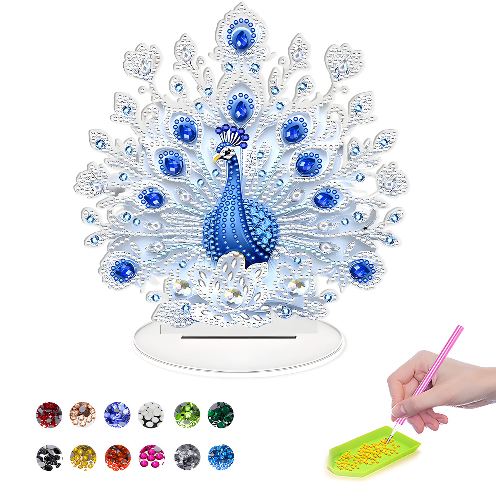 Peacock opens screen