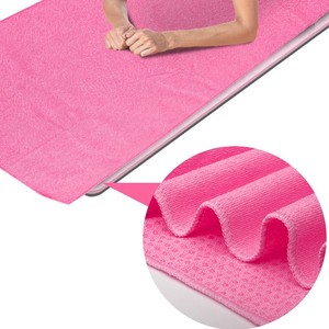 ผ้าขนหนูโยคะโยเมอร์ 183x63 ซม. ดูดซับเหงื่อได้ดี ไม่ลื่น สำหรับโยคะร้อนและฟิตเนสสตูดิโอ - Product Image 1