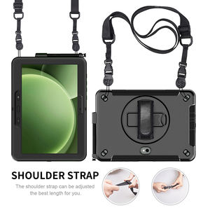 Para <span class=keywords><strong>Samsung</strong></span> <span class=keywords><strong>Galaxy</strong></span> <span class=keywords><strong>Tab</strong></span> <span class=keywords><strong>Active</strong></span> <span class=keywords><strong>Pro</strong></span> 5 X350, funda de 10,1 pulgadas 2025, película de pantalla integrada, funda para tableta con correa para el hombro - Product Image 5