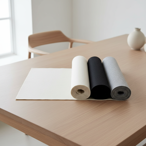 Washable Eco-Friendly 100% Wool Rectangle <b>Felt</b> Place Mats Set of 6 for Dining/Kitchen Table - Product Image 1