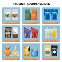 Emballage alimentaire pour bébé, biscuits, en plastique laminé de qualité alimentaire, transparent, petit format, avec impression personnalisée, scellable à la chaleur, respectueux de l'environnement