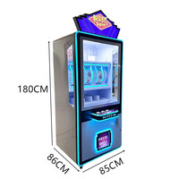 Lucky Spin Prize Machine Triple Seven Machine Jeux d'arcade à jetons Centres d'amusement Caractéristiques Rolling Gift Prize Machine