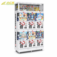 Distributeur automatique de mini-boules de jeu ACS, à monnayeur, pour capsules de jeu à boule torsadée, provenant directement du fabricant