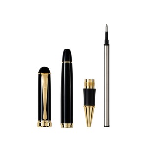 Pena Rollerball Logam Mewah Pola Akrilik dengan Logo Kustom Pena Gel Bisnis Grosir Pena Tanda Tangan untuk Set Hadiah Perusahaan - Product Image 3