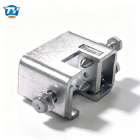 Adaptateur de poutre robuste UTT1102, pince galvanisée compatible avec les colliers de serrage pour la construction de systèmes de soutènement anti-incendie et anti-sismique