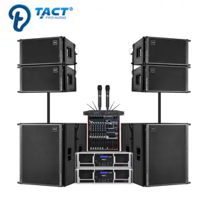 Sistema de sonido de alta calidad, equipo de dj de una sola línea de 12 pulgadas, matriz de audio profesional