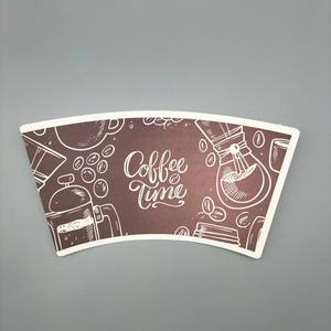 ถ้วยกระดาษเคลือบ PE สองด้าน เกรดอาหาร สำหรับขายส่ง ตัวอย่างฟรี พิมพ์เฟล็กโซกราฟี กันความชื้น พิมพ์ออฟเซ็ต สำหรับคุกกี้ - Product Image 2