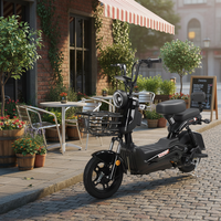 Vélo électrique de ville à moteur sans balais 48V 350W à bas prix, batterie au plomb-acide 12Ah, cadre robuste, longue autonomie, vélo électrique pour adultes