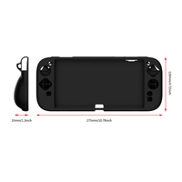 Coque de protection en silicone souple entièrement couverte pour Nintendo Switch 2 peau de console de jeu pour Switch 2 accessoires de jeu