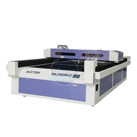 Acctek AKJ1325H-2 CNC Laser Machine 1325 1318 Mixte Acier Coupe pour Bois et Papier Supports LAS DST DFX Formats Graphiques