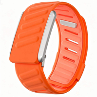 Bracelet de sport en caoutchouc durable compatible Whoop 5.0, respirant, étanche, réglable, remplacement unisexe pour tracker de fitness, pour hommes