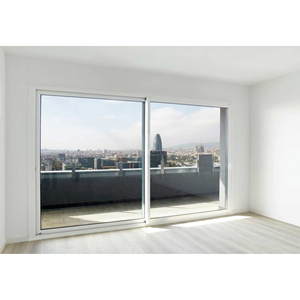 WANJIA Fabricant de portes coulissantes en plastique pour villa <span class=keywords><strong>Porte</strong></span> de cuisine en <span class=keywords><strong>PVC</strong></span> à double vitrage <span class=keywords><strong>Porte</strong></span> coulissante à cloison - Product Image 4