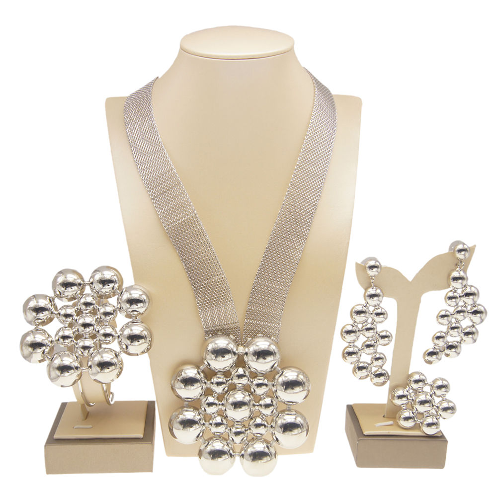 Collana Set Placcata Oro Per Sposa Da Festa Bollywood Indiana SRL28 - Foto 7