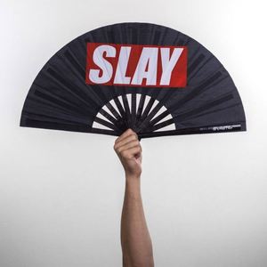 Nouveau style 2025 – Grand éventail de Kung Fu pour activités promotionnelles - Product Image 4