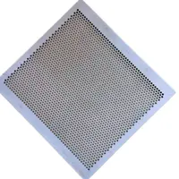 Stainless Steel Or Aluminum Round Hole Strainer Grain Sieve Perforated  Mesh Screen Plate
