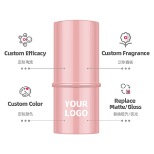 บลัชออนเนื้อครีมแบบแท่ง 5 สี รุ่นใหม่ล่าสุด ไม่มีรอยต่อ ผลิตแบบ OEM ODM ปราศจากการทดลองกับสัตว์ เป็นวีแกน ธรรมชาติ รับผลิตแบรนด์ส่วนตัว สีชมพู - Product Image 6