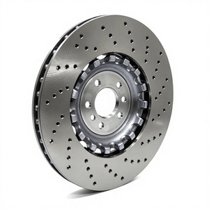 34217991104 Disque de frein ventilé perforé très demandé, disque de frein arrière droit 380x28 pour Série 5 F90 M5 Série 8 F91 F92 M8 - Product Image 3