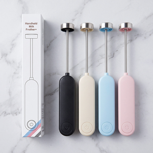 เครื่องตีฟองนม Liangyuan 1600mAH รุ่นใหม่ล่าสุด ดีไซน์จดสิทธิบัตร ใช้งานไร้สาย ชาร์จไฟได้ ผลิตจากสแตนเลส พร้อมหัวตีฟองนาโน ให้ฟองนมละเอียดเนียนนุ่ม - Product Image 1
