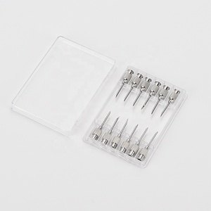 <span class=keywords><strong>Aiguille</strong></span> vétérinaire réutilisable en acier inoxydable à embout moleté <span class=keywords><strong>pour</strong></span> injection animale (bétail, porcs, moutons) - Product Image 1