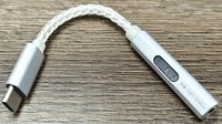 DAC AMP portable Type C, boîtier en aluminium, 3,5 mm, 32 bits, 384 kHz, commutateur de gain, carte son externe, smartphone, ordinateur