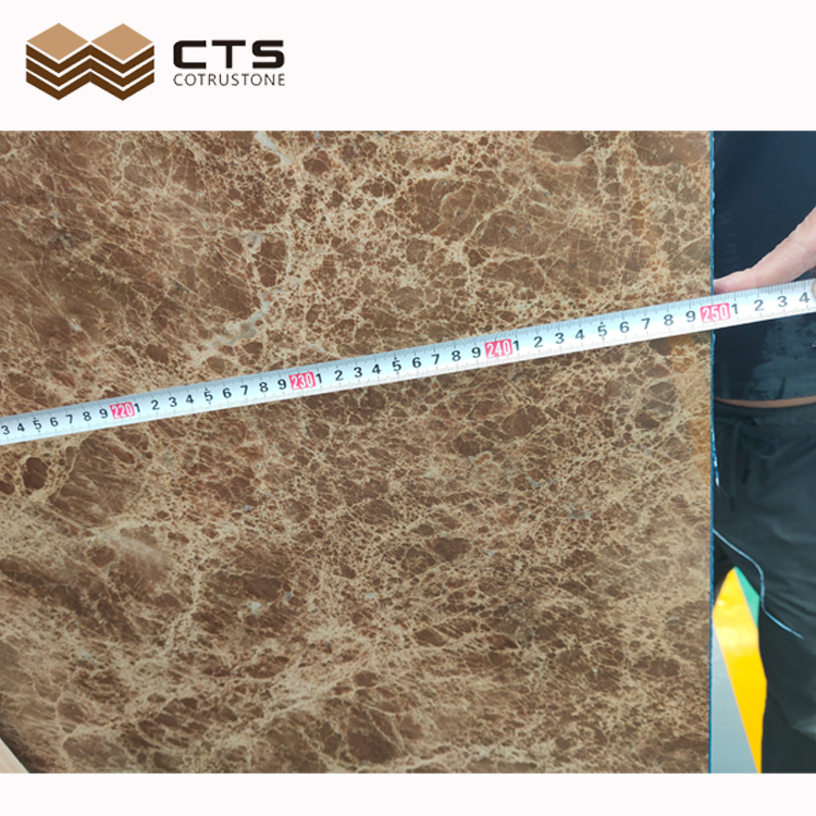 Brown Marble Slab Light Emperador Tiles Spanish Marble Products Table Border Design