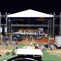 Estructuras Cuadradas de Aleación de Aluminio Ligeras con Capacidad de Carga de 750 kg Diseñadas para Máxima Estabilidad en Festivales de Rock al Aire Libre de Alta Energía