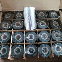 YD919 Pita Kode Batang Printer, Pita Termal Resin Lilin Tinta Samping Keluar 110Mm * 300M Ttr