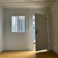 Maison modulaire mobile moderne de 40 pieds personnalisée, bureau conteneur pliable et maison conteneur habitable