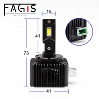 HID LED D1S D2S D3S D4S 6000K 8000K Canbus Super Blanc HID LED 24000lm Xénon LED Haute Puissance Lampe Auto