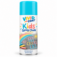 Craie en spray lavable pour enfants, craie en spray pour trottoir