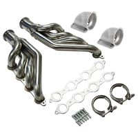 Collecteur d'échappement haute performance à tubes longs en acier inoxydable (paire) pour mise à niveau des moteurs V8 LS1 LS2 LS3 des Camaro et Corvette 1998-2013
