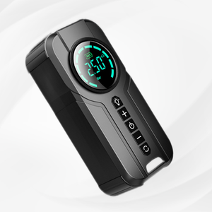 Pompe pour compresseur d'air sans fil portable pour l'extérieur Batterie 12V Banque de charge mobile 150psi Led Lumière de secours <span class=keywords><strong>Gonfleur</strong></span> de pneu de voiture - Product Image 2