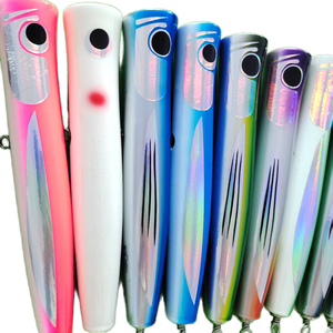 Esca Artificiale in Legno da 110g 23cm, Popper per <span class=keywords><strong>Trota</strong></span>, Fiume e Lago, Esca Dura per Pesca in Acqua Salata - Product Image 2
