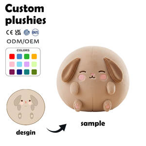 Quantité minimale de commande bas mignon Kawaii petit lapin personnalisable en peluche Animal jouet vêtements en gros Anime en peluche animaux en peluche mignon jouets personnalisés - Product Image 1