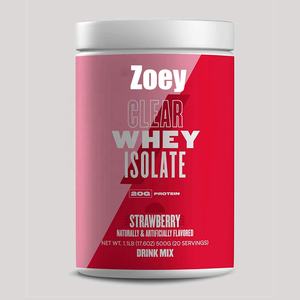 Etiqueta privada bem-vindo a isolar 100% do soro de proteína pó de trigo sem glúdio zero açúcar keto amigável - Product Image 4