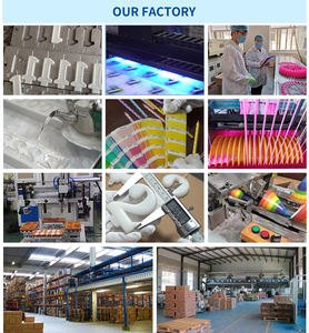 Merri augura romantica festa colorata di alta qualità nuovo 5 pollici bianco e oro candeline di compleanno Skinny per la decorazione della torta - Product Image 5