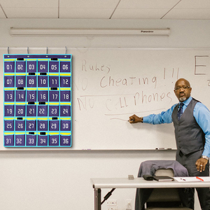 Bán Buôn Lớp Học Đồ Lặt Vặt Tổ Chức Số Túi Biểu Đồ Cho Điện Thoại Di Động Chủ Tường Cửa Treo Trên Tủ Quần Áo - Product Image 6