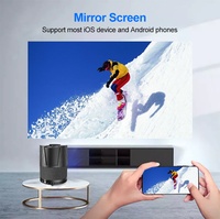 Projecteur multimédia USB 4K, cinéma, cinéma, Home Video LCD 3D sans fil, nouvel arrivage 2022
