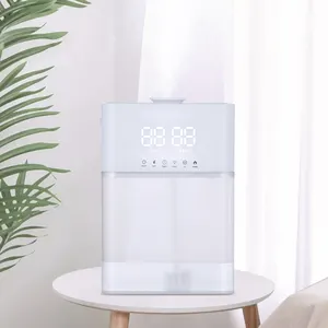 OEM 전기 리필 및 청소용 이동식 탱크 공기 질 기기 따뜻한 안개 led 조명 TOP FILL HUMIDIFIER