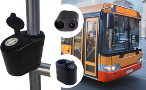 Chargeur de voiture de main courante de bus double USB approuvé CE 12-24VDC charge rapide pour les véhicules de métro/métro pour l'utilisation de bus/métro/métro - Product Image 6