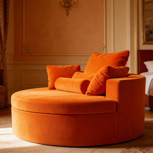 Poltrona <span class=keywords><strong>VIP</strong></span> per Home Theater, Divano per Soggiorno in Tessuto, Poltrona Singola per Appartamento - Product Image 2