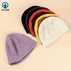 หมวกเบเร่ต์ขนสัตว์ฝรั่งเศส สีพื้น สำหรับทุกฤดู ใช้ได้ทั้งชายหญิง เหมาะสำหรับฤดูหนาว กิจกรรมกลางแจ้ง ท่องเที่ยว สไตล์ลำลอง  รับสกรีนโลโก้  ขายส่งสำหรับงานปาร์ตี้ - Product Image 2