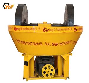 Yüksek kalite 1100 1200 1400 1600 altın madencilik süreci altın 2/<span class=keywords><strong>3</strong></span>-roller ıslak taşlama tava değirmeni makinesi - Product Image 2