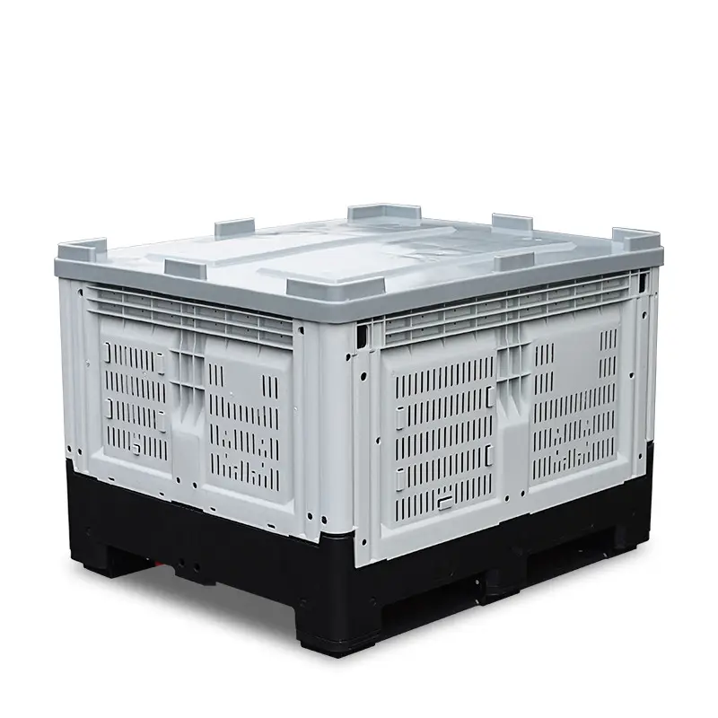 BAOJIE Heavy Duty Collapsible Plastic Pallet Box With Cheap Price