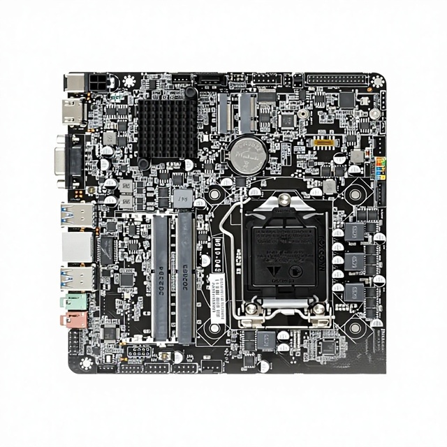 New Zhiren H510DA Double Slot DDR4 SATA Integrated Graphics Mini-ITX All-in-One Motherboard 510 Chip 64GB PCI-Express X16