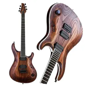 Chitarra elettrica di forma personalizzata speciale di fabbrica a forma personalizzata