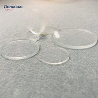 Verre de montre en saphir à double dôme de 31,5 mm avec revêtement antireflet, personnalisable OEM, résistant aux rayures